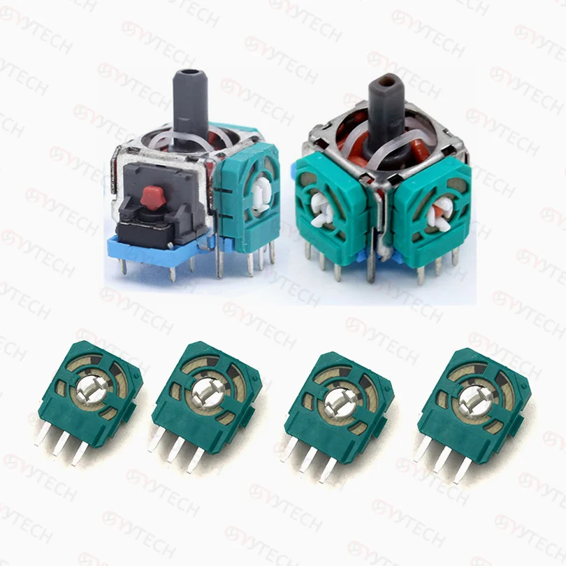 SYYTECH 3 Pin Sensors Module Joystick Potentiometer for PS4 3D Axis Analog Joystick Repair Game Accessories