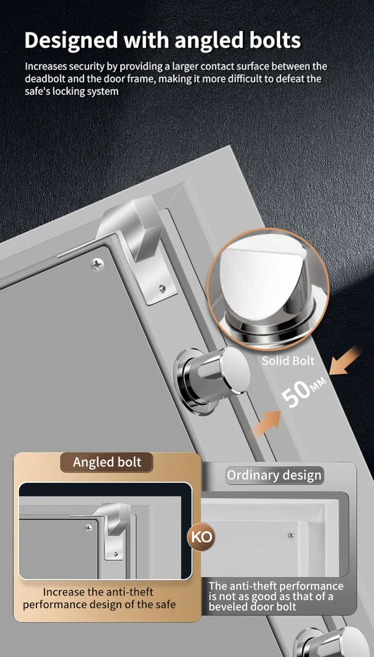 CEQSAFE Steel Home Office Security Deposit Safe Box Fire-resistant and Fireproof Safe Box Chubb Safes factory