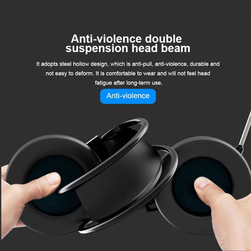 G58 USB Gaming Headphone Plug Stereo Sound Virtual Led Light Wired  Headsets with Mic for playing games music enjoy Gaming