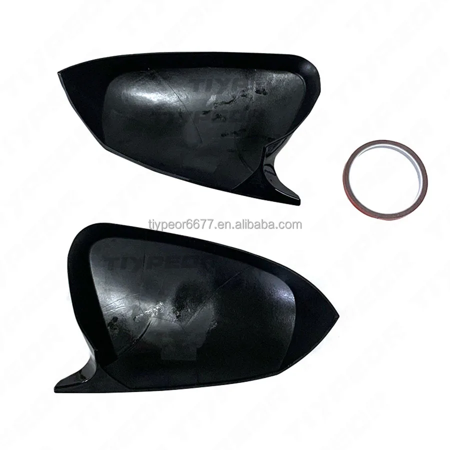 product pair for hyundai accent 2018   2021 carbon fiber style tiypeor side view mirror cover cap-6