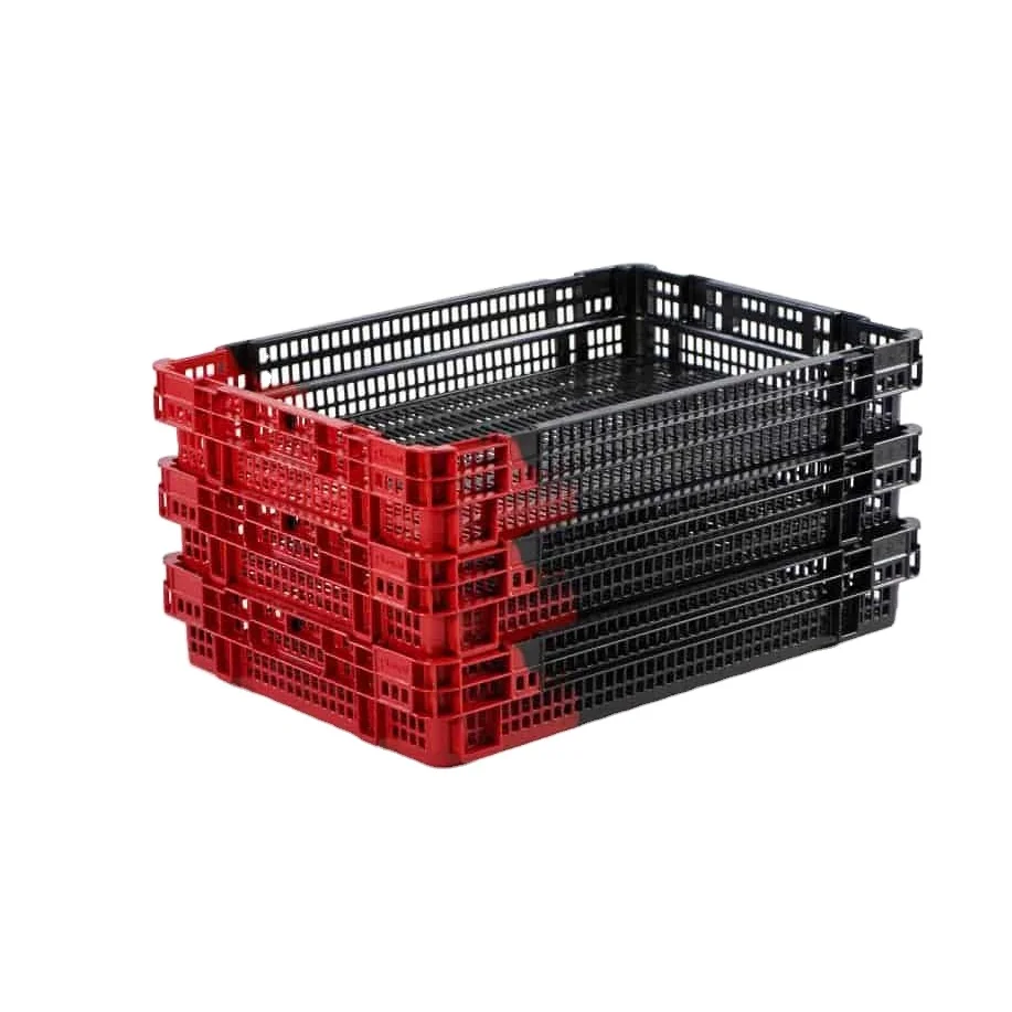 Plastic Picker Crate Two Working Modes 50% Nesting Capability Rfid/iml ...