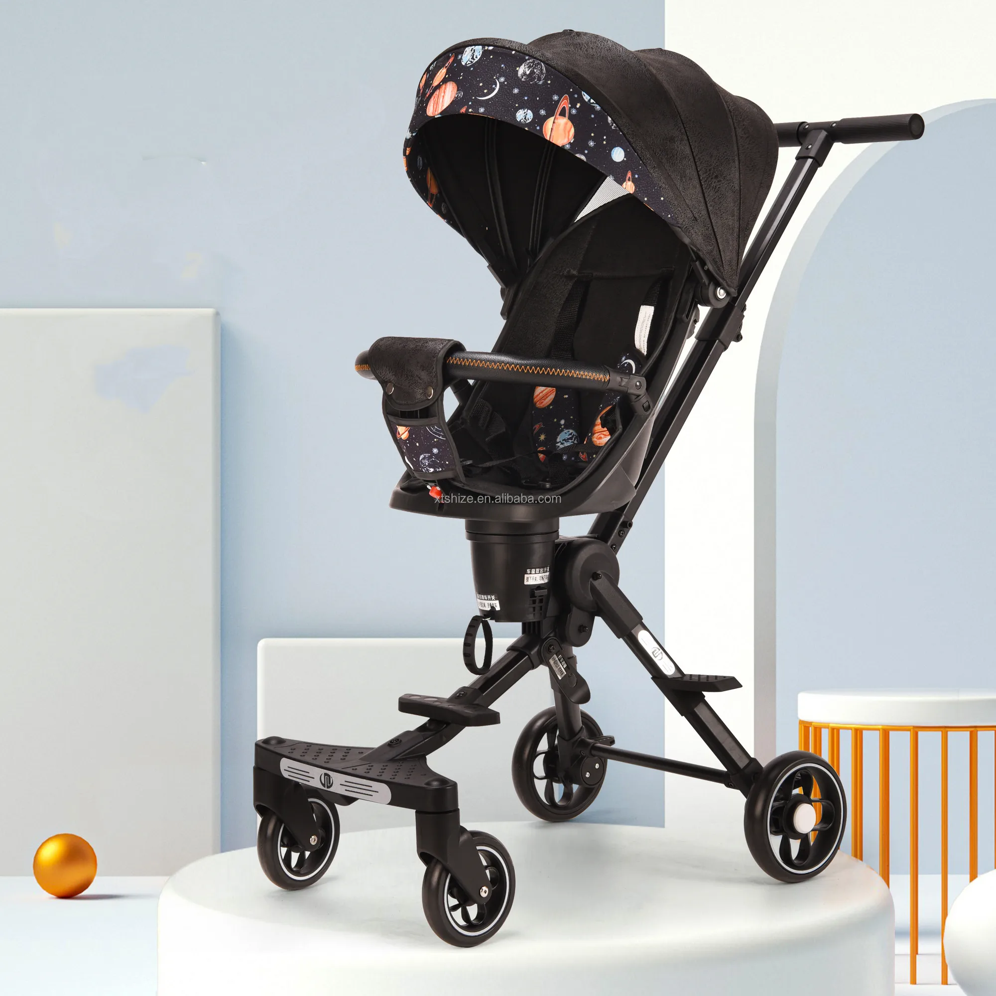 Luxurious Pushchair Baby Stroller Factory with High Quality Child Baby Stroller
