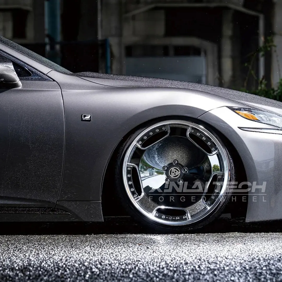 XL High Polished Custom 2 Piece Forged Wheels 5x112 5x114.3 5x120 Deep Dish Wheels 18 19 20 21 22 Inch Car Alloy Rims - Image 1