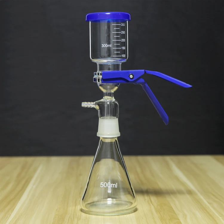 Tiandi Labs Glass Vacuum Filtration Assembly Filter Kit With 500ml