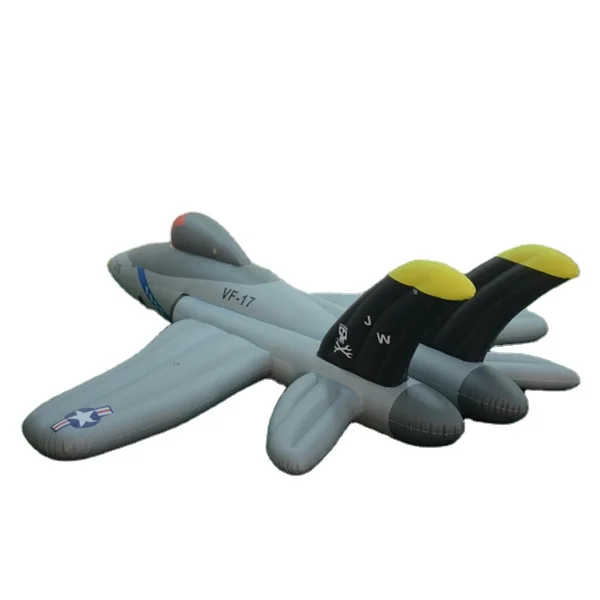 Inflatable airplane best sale pool float