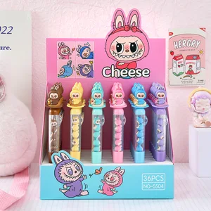 Kapibala Cute Capybara Promotional Ballpoint Pen DIY High Color Value Plastic Student Pens Learning Stationery with Custom Logo