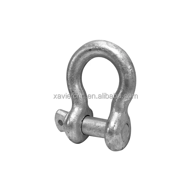 Galvanized Steel Forged D Ring Rigging Bow Shackle Screw Pin Anchor ...