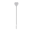 Silver #011 Love heart
