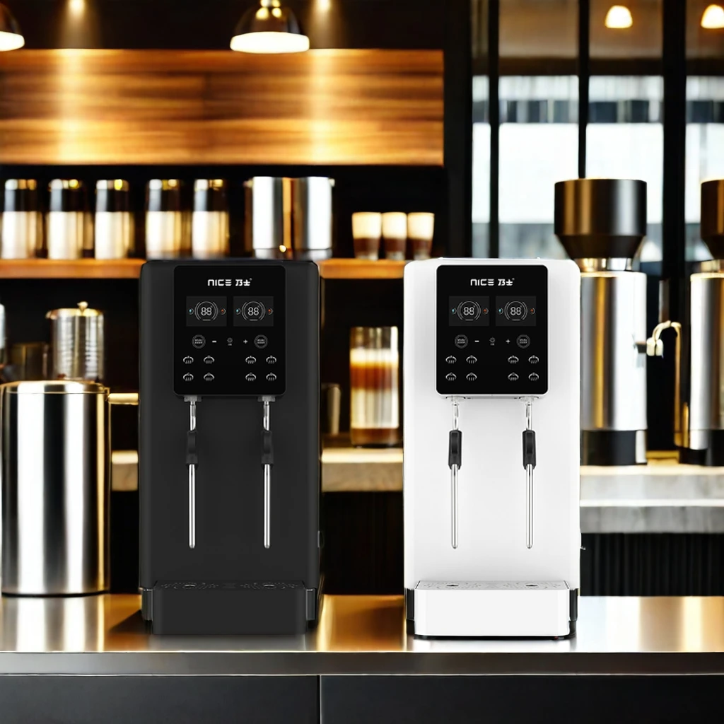 多機能ミルクスチーマーNICE全自動スチームミルク泡立て器電動商用220V