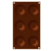 Paquete de 6 unidades - Tamaño grande - Color chocolate