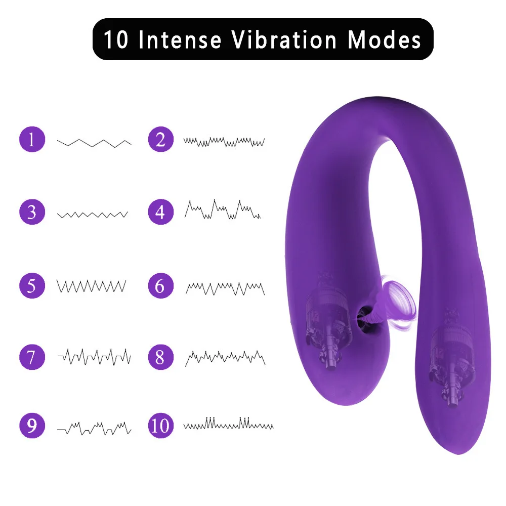 Customized Sucker Vibrations Remote Control Wearable Vibrator Jogging Wear Sex Toy for Women Girl