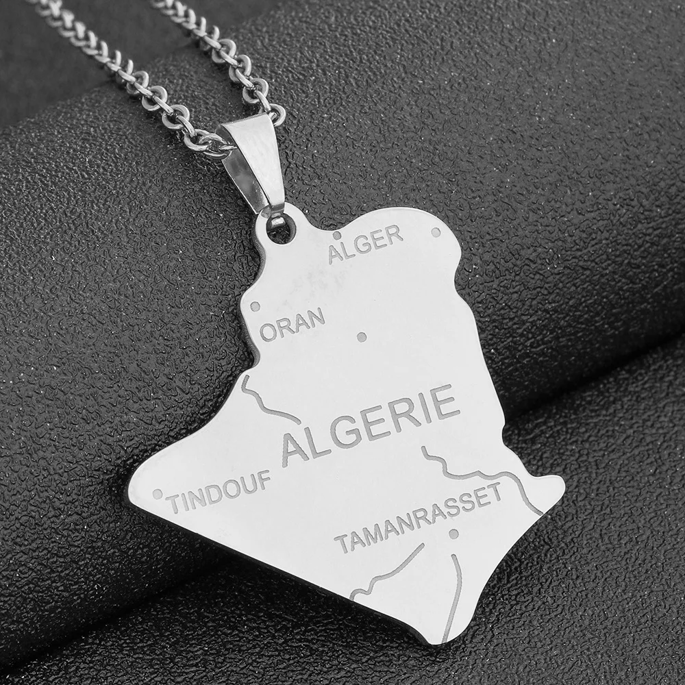 Map Necklace