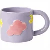 taza morada