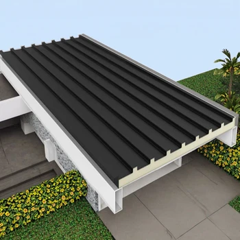 Sunto Foshan Manufactured Thermal Insulation Materials Insulated Sandwich Panels for Exterior Wall Insonorizado Metal Siding