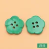 08#verde oscuro 18mm - flores - 08#verde oscuro