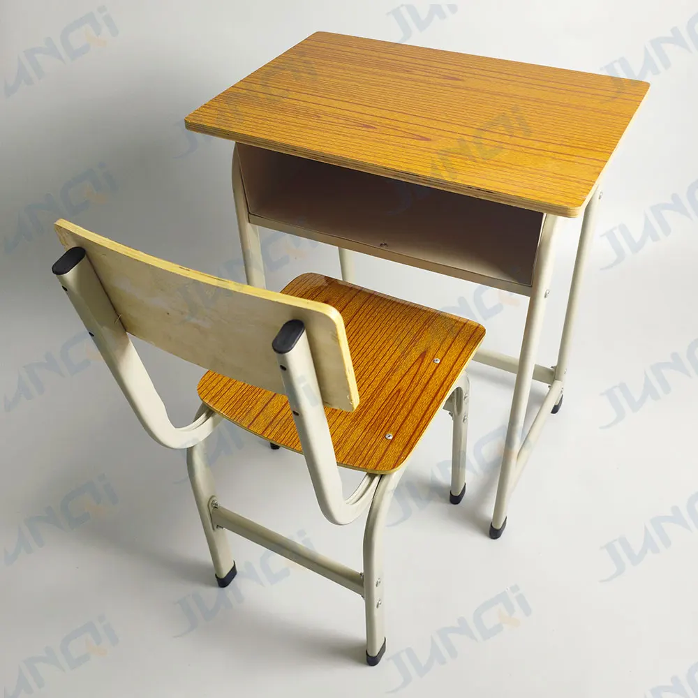 Wholesale Cheap Classroom Single Student School Desk And Chair Table
