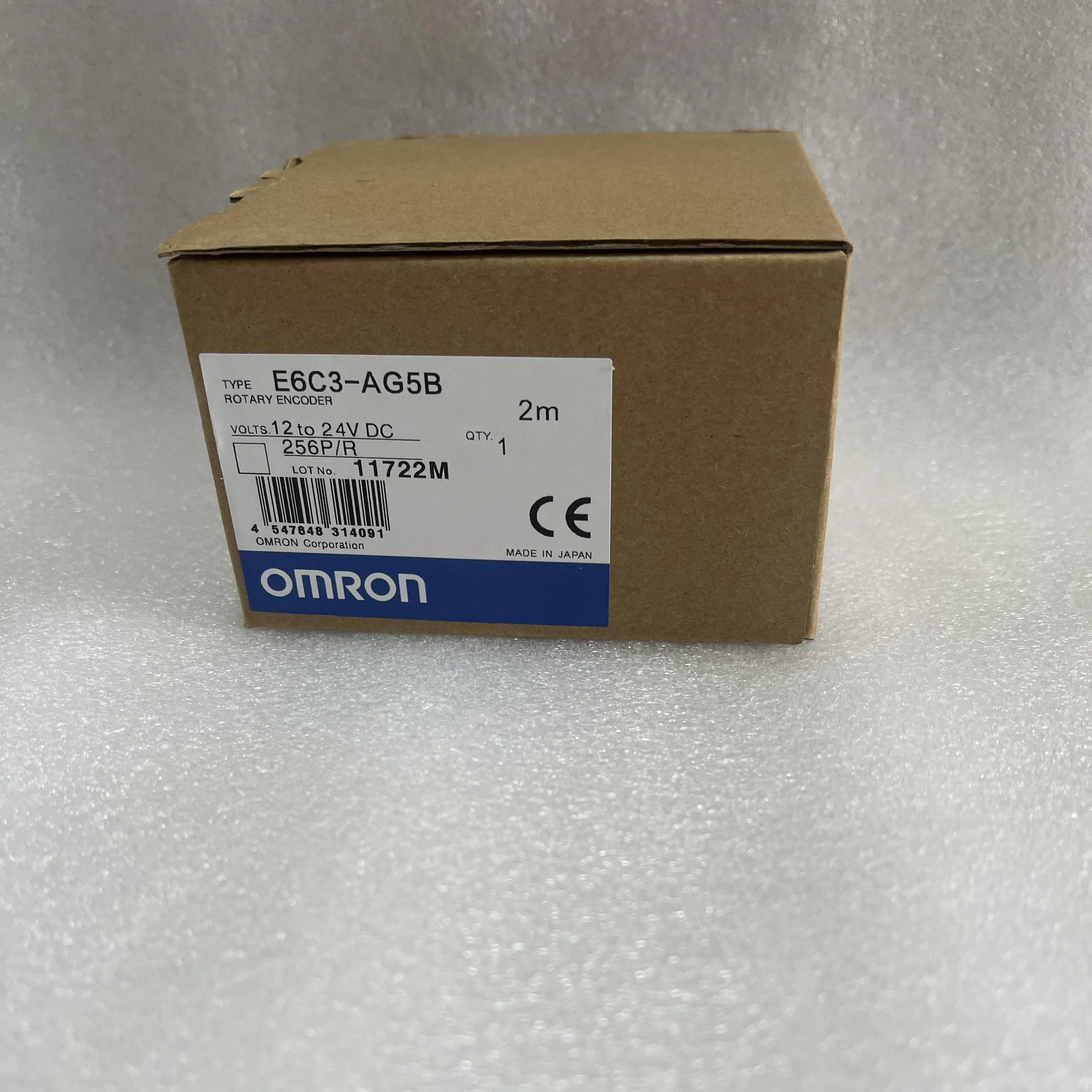 Omron Rotary Encoder E6C3-AG5B 256P/R Omron Rotary Encoder E6C3-AG5B 256P/R