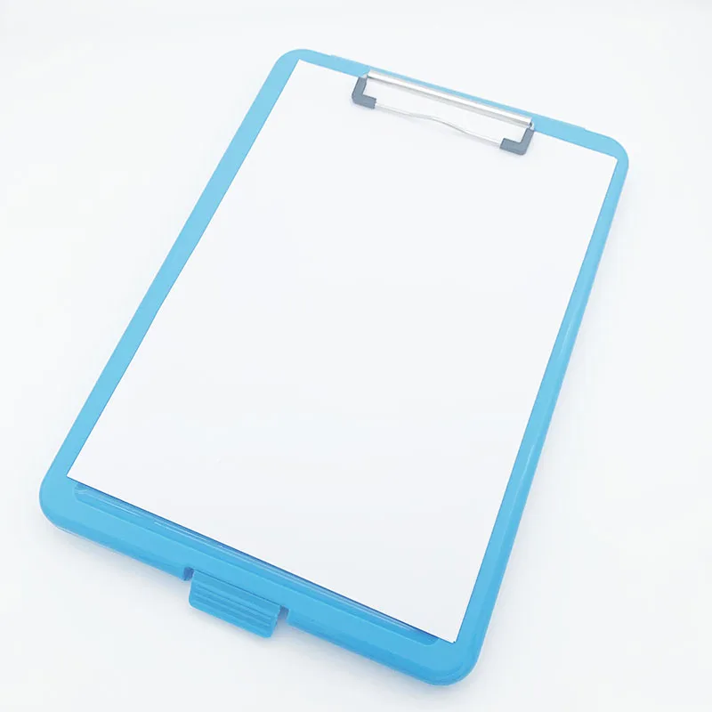 
Многофункциональный пластиковый ящик для бумаг A4 с логотипом на заказ с держателем для ручек 