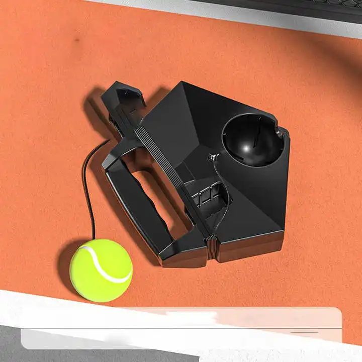 Professional Tennis Practice Machine with Automatic Ball Launcher and Swing Simulator for Advanced Training