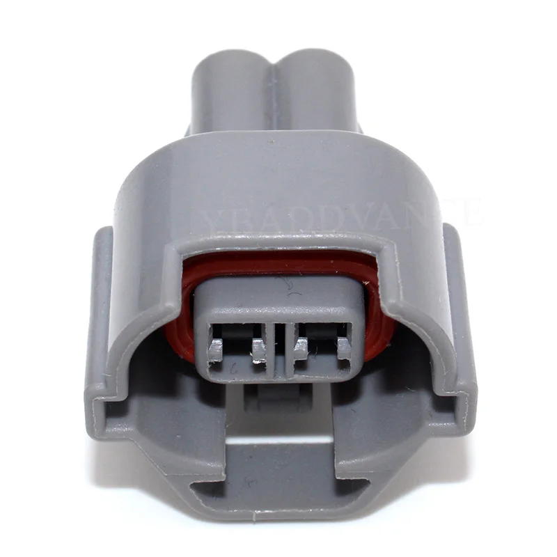 Nippon D Enso Type Fuel Injector Connector Female Bottom Rib 2 Pin Adapter Gray Automotive Electrical Connectors ISO9001 CN;ZHE