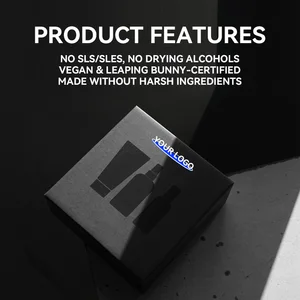 Korean Skin Care Set for Men Sulfate-free Moisturizing Soothing Vitamin E Hyaluronic Acid Witch Hazel Brightening Skin Care Set