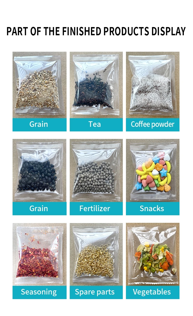 CE Small Sachets Automatic Rice Spices Powder Coffee Packing Machine Tea Bag Multi-Function Packaging Machines