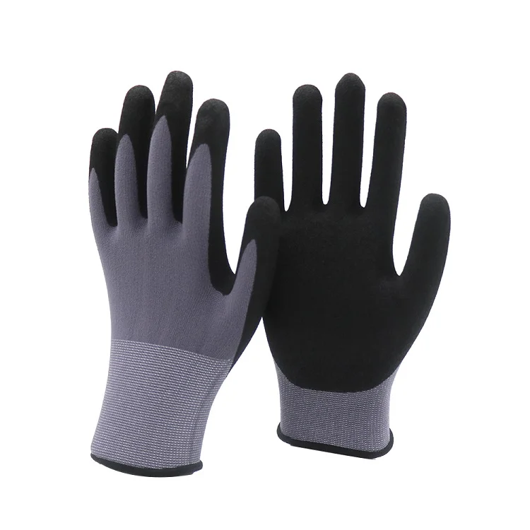 Materiali per creare e attrezzatura guanti da giardino guanti da giardino guanti da lavoro rivestiti in nitrile 
