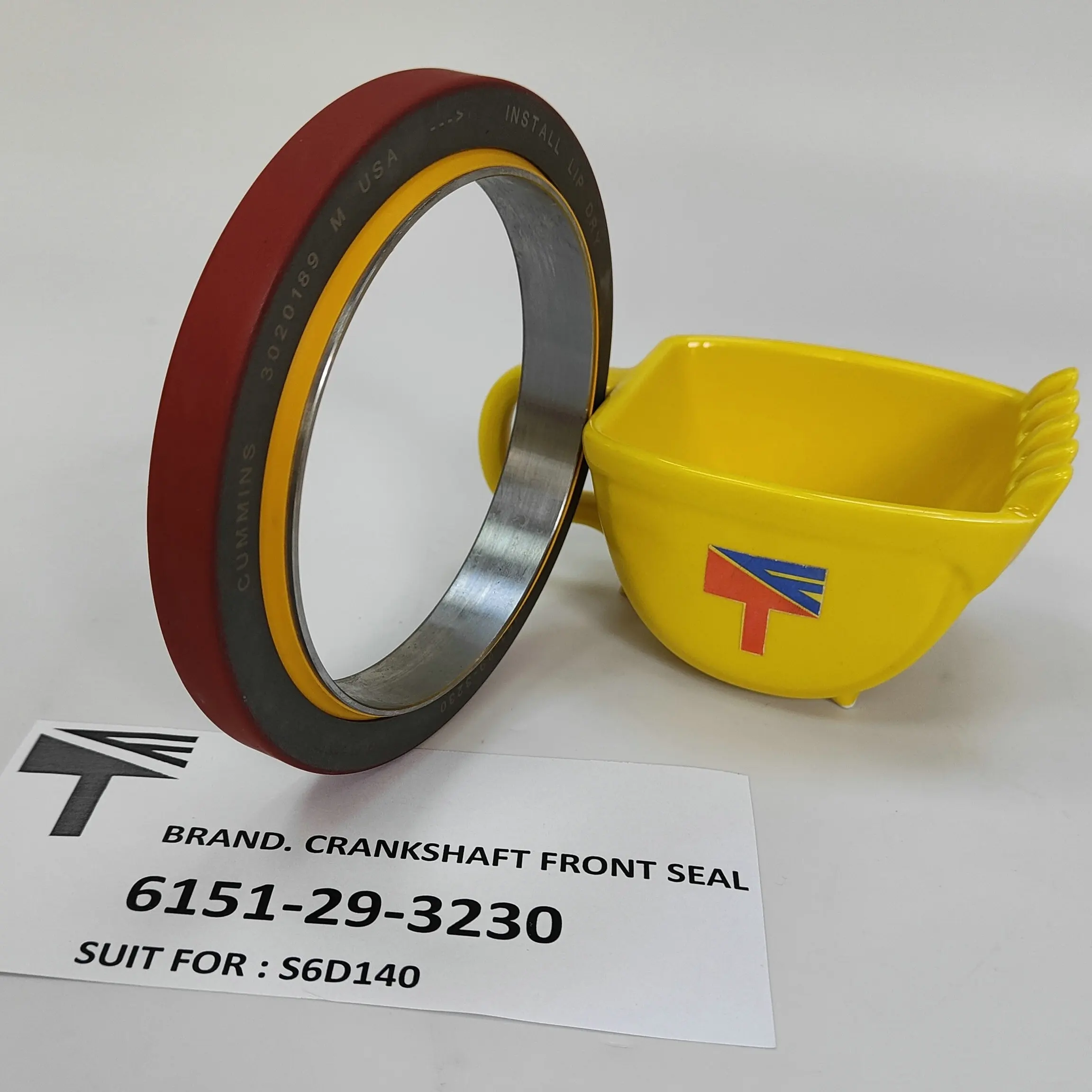 Sᙏ̤̫⑅* Machinery Engine CRANKSHAFT FRONT Seal 6151-29-3230
