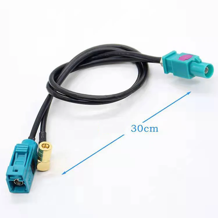  keisnoaja Fakra HSD Connector LVDS Cable Extension 1M with 6Pin  H Code Female to Female : Electronics