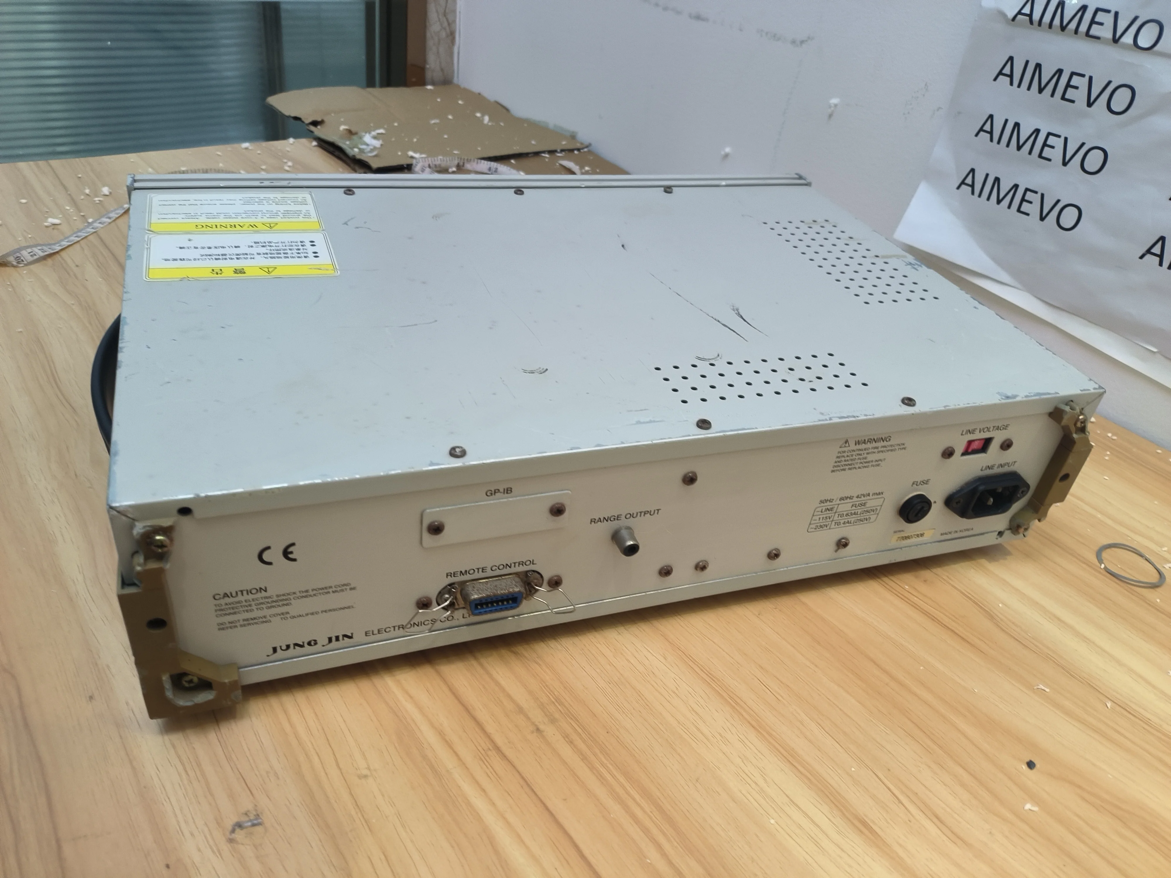 CREDX/ JUNG JIN SG-1501B FM STEREO Signal Generator - 80% New