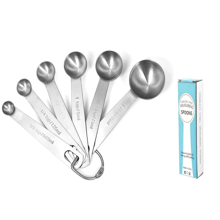 Luxshiny Messlöffel-Set 4-teilig, Herzförmig – Aus Lebensmittelechtem Kunststoff, Rot | Für Trockene & Flüssige Zutaten | Spülmaschinenfest