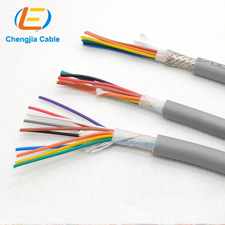 Cable de cadena de arrastre de PVC con línea de remolque para robot