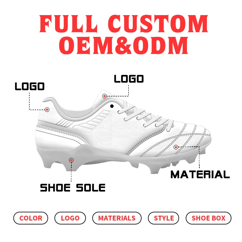 Customize Oem Design Your Own Outdoor Artificial Turf Ronaldo Soccer Cleats Men Football Shoes Sport Shoes Soccer Boots