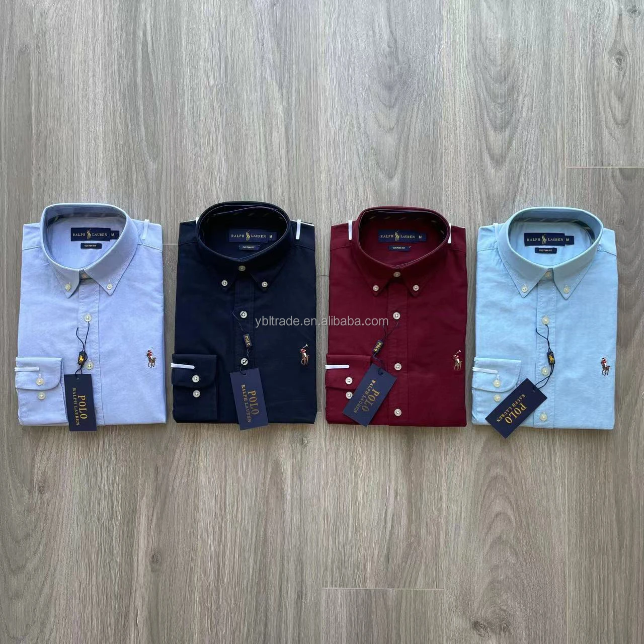 Large Size Men's Fashion Long-sleeved Shirt Casual Embroidery Men's ...
