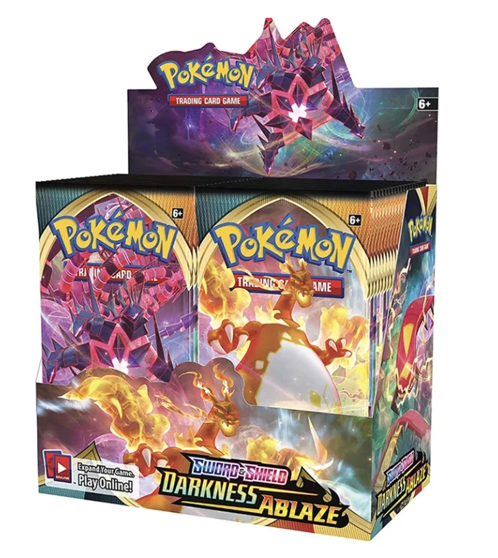 360pcs 36packs Real Authorized Pokemon Sword Shield Darkness Ablaze Vmax Booster Box Game Cards Free Shipping Buy Original Pokemon Evolutions Booster Box Pokemon Original Board Games Pokemon Real Gx Cards Product On Alibaba Com