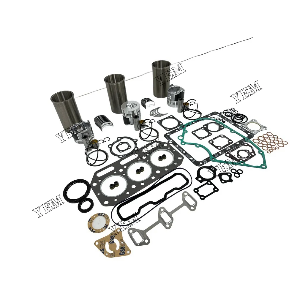 Overhaul Kit With Bearing Set Fit for Yanmar 3T75HLE Engine 4