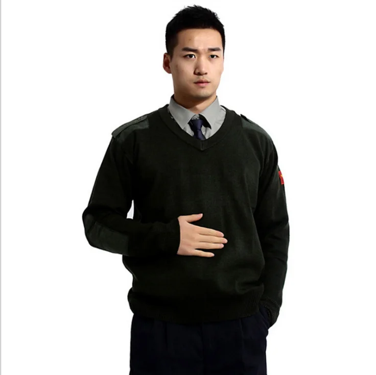 V-neck Sweater Security Uniform Sweater 