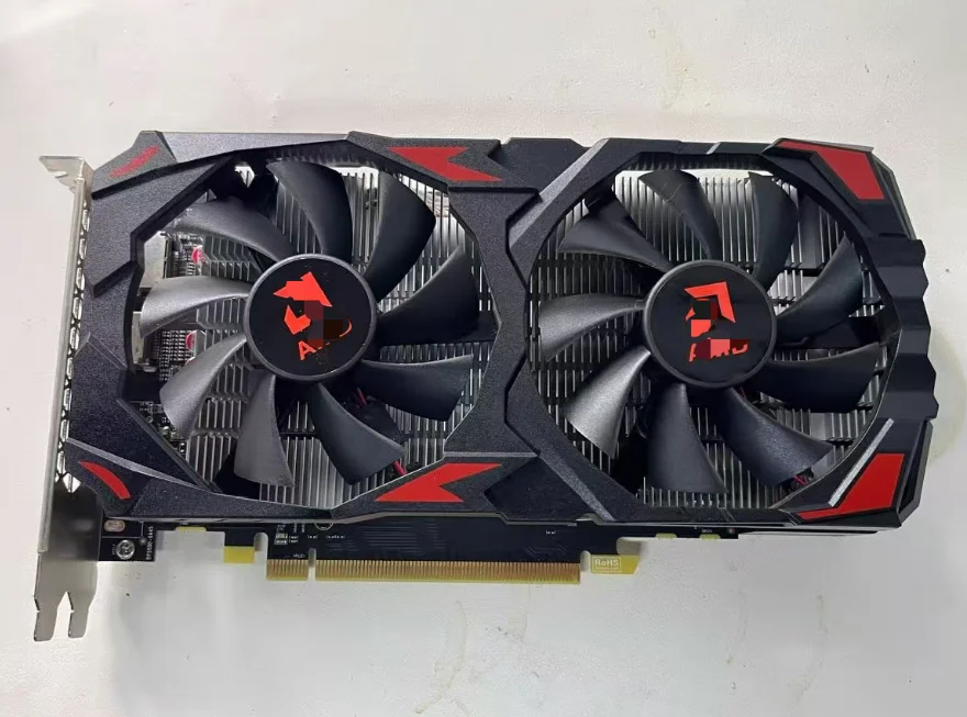 RX 590 8GB DDR5  Desktop Gaming GPU with Two Fans Graphics Card Video Card aperçu 3