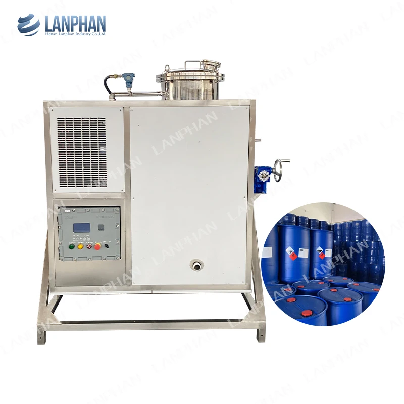 Continous Recycling Solvent Recovery Distillation Machine for Hydrocarbon Liquid Solvent