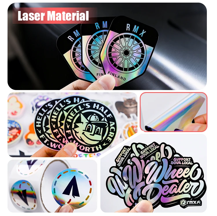 Personalized Custom Roll Waterproof Vinyl Adhesive Product Label Gold ...