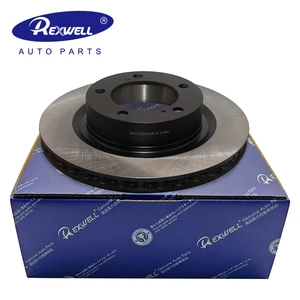 High Quality Car Coated Grey Cast Iron Vented Brake Disc Rotor 43512-0C020 43512-60210 for Toyota Land Cruiser Prado Lexus LX570