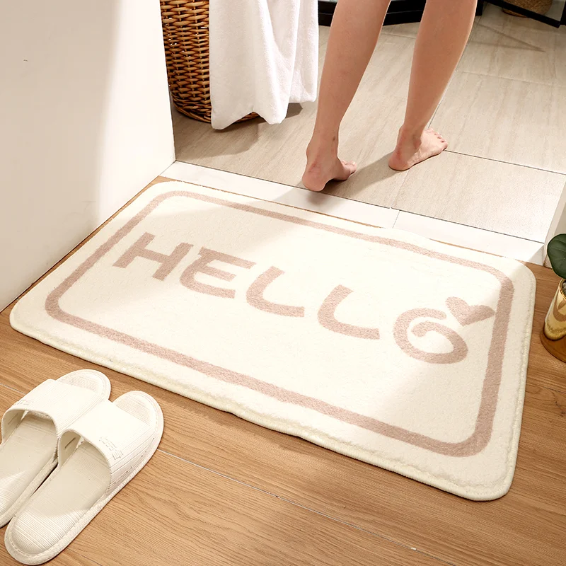 Bathroom Decorative Carpets Household Bath Mats Set Super Water