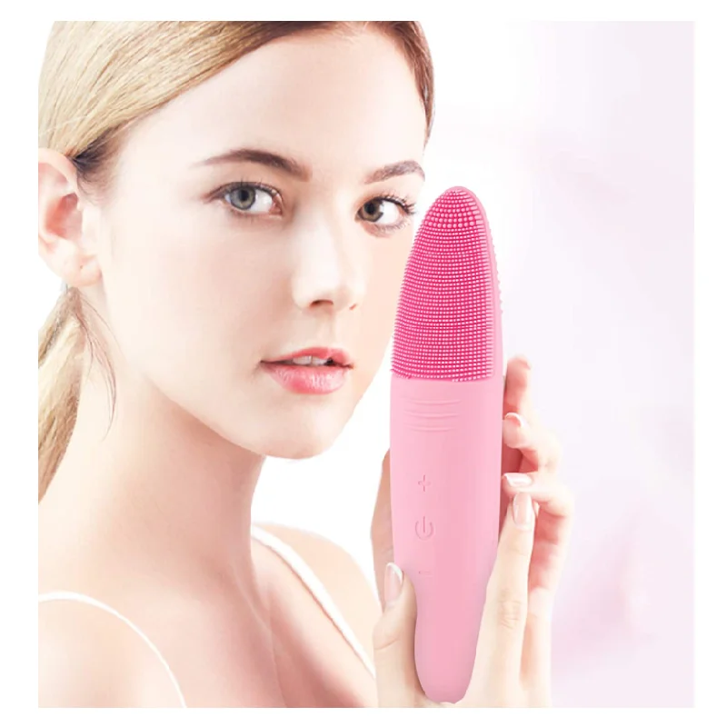 PSB 2021device beauty ipx7 waterproof electric silicone sonic facial face wash cleansing brush