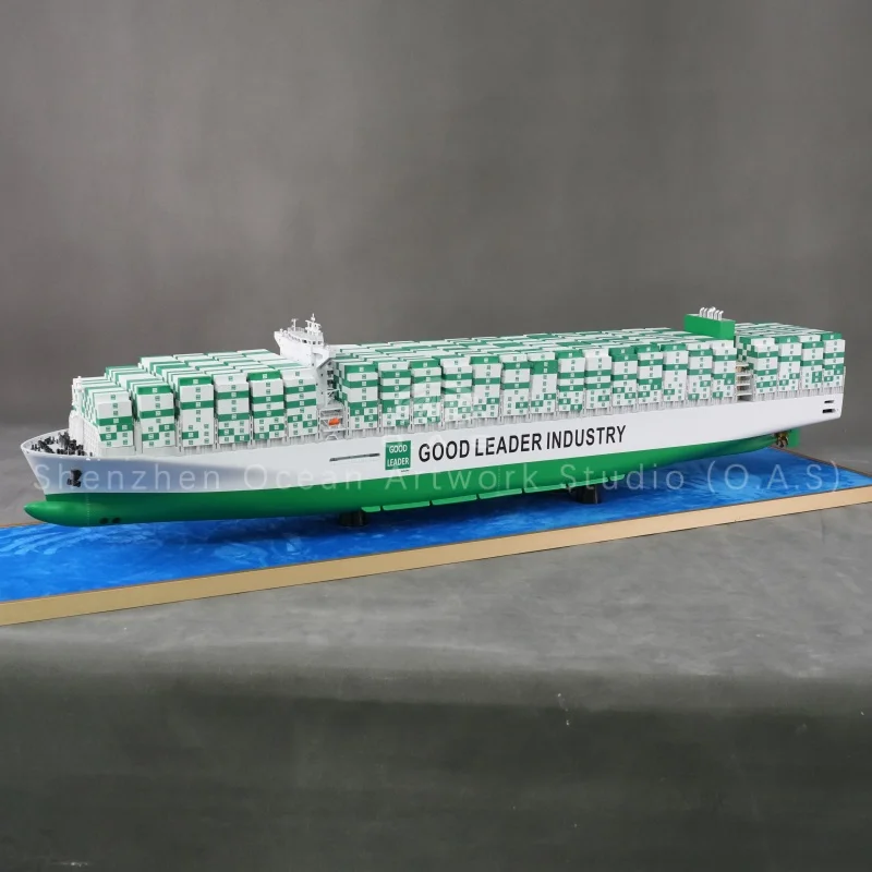 Custom Container Ship Model & ClassNK Certified Model, High Simulation & Exquisite Craftsmanship. Fully Customizable in Size/Color/Logo, Premium Material for Realistic Details. Perfect as Desktop Ornament, Business Gift, Maritime Collection & Industry Souvenir. Factory Direct Supply, Bulk Order Supported. Ideal for Shipping/Logistics Brand Display & Corporate Gifting.Amber@vesselmodel.com Tel: +86 18038048785