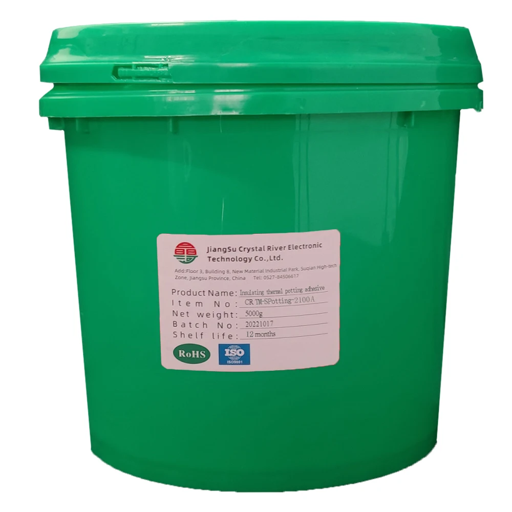 CR TM SPotting-2100 AB Two-Part Electronic Silicone Sealant Potting Adhesive Insulator for High-Temperature LED Components