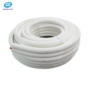 Universal AC Line Set and Copper AC Pipe Tube for Air Conditioner Premium AC Copper Pipe Refrigerant Connector Kit