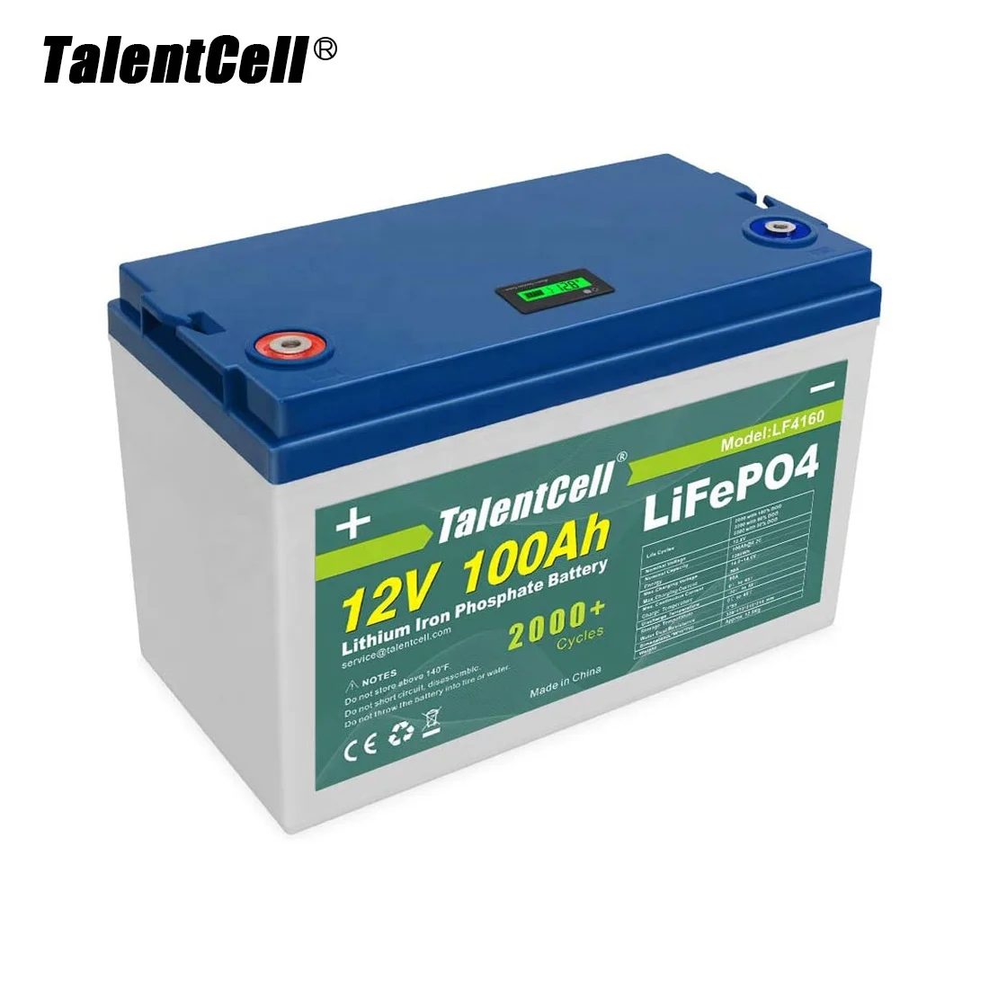 Free Shipping LCD LiFePO4 Lithium Ion Deep Cycle Solar Energy Storage Systems 12V 100Ah LiFePO4 Battery Pack