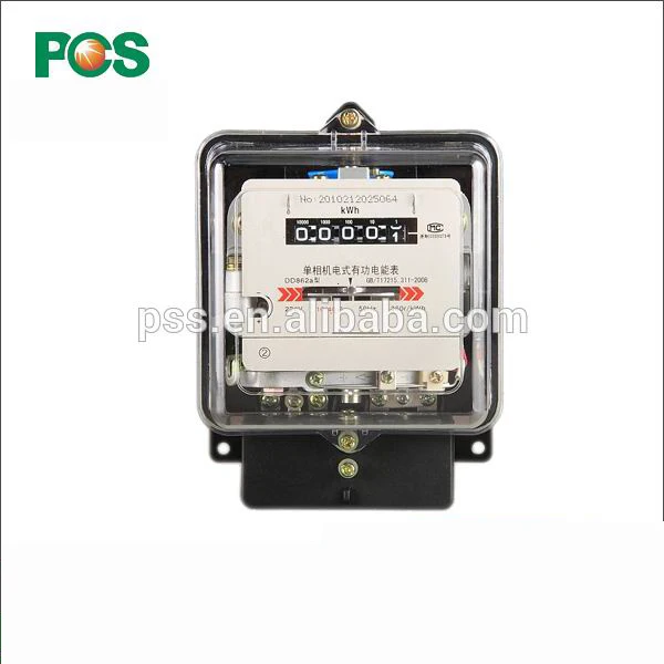 DD862 Single Phase Electric Digital KWH Meter
