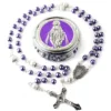 Viola: Collana Rosario con Scatola