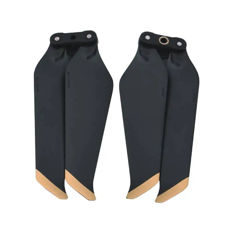 2 шт./пара золото/Серебристые 8743F низкий уровень шума винтов лезвие для MAVIC PRO/Air 2/PRO/зум Дрон аксессуары складной низкий уровень шума винтов